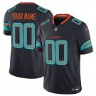 Men's Miami Dolphins Active Player Custom Black 2025 F.U.S.E. “Rivalries” Vapor Jersey
