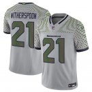 Men's Seattle Seahawks #21 Devon Witherspoon Gray 2025 F.U.S.E. “Rivalries” Vapor Jersey