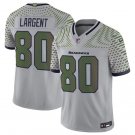 Men's Seattle Seahawks #80 Steve Largent Gray 2025 F.U.S.E. “Rivalries” Vapor Jersey