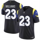 Men's Los Angeles Rams #23 Kyren Williams Black 2025 F.U.S.E. “Rivalries” Vapor Jersey