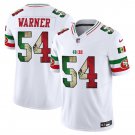 Men's San Francisco 49ers #54 Fred Warner White 2025 F.U.S.E. Mexico Vapor Limited Jersey