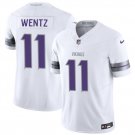 Men's Minnesota Vikings #11 Carson Wentz White 2025 F.U.S.E. Winter Warrior Limited Jersey