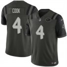 Men's New York Jets #4 Brady Cook Black 2025 F.U.S.E. “Rivalries” Vapor Limited Jersey