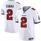 Men's Tampa Bay Buccaneers #2 Emeka Egbuka White 2025 Draft Vapor Jersey