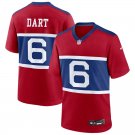 New York Giants #6 Jaxson Dart Nike Century Red Alternate Vapor F.U.S.E. Limited Jersey