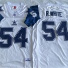 Men's Dallas Cowboys #54 Randy White White Throwback Stitched Football Jersey
