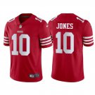 Men's San Francisco 49ers #10 Mac Jones Red 2025 Vapor Untouchable Limited Jersey