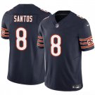 Men's Chicago Bears #8 Cairo Santos Navy 2025 F.U.S.E. Vapor Untouchable Limited Football Jersey