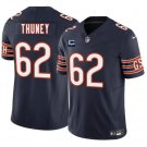Men's Chicago Bears #62 Joe Thuney Navy 2025 F.U.S.E. With 1-Star C Patch Vapor Jersey