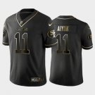 San Francisco 49ers #11 Brandon Aiyuk Black Gold Edition Stitched Jersey