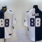 Men's Dallas Cowboys #88 CeeDee Lamb Navy And White Split Stitched Jersey