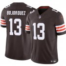 Men's Cleveland Browns #13 Corey Bojorquez Brown F.U.S.E. Vapor Limited Football Stitched Jersey