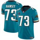 Men's Jacksonville Jaguars #73 Robert Hainsey Teal 2025 F.U.S.E. With 1-Star C Patch Jersey