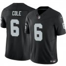Men's Las Vegas Raiders #6 A.J. Cole Black 2025 F.U.S.E. Vapor Untouchable Limited Football Jersey