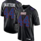 Men's New York Giants #44 Cam Skattebo Black Vapor Limited Stitched Game Jersey