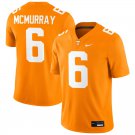 Tennessee Volunteers #6 Jalen McMurray Orange College Football Game Jersey