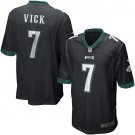 Philadelphia Eagles #7 Michael Vick Black Limited Football Game Jersey