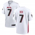 Atlanta Falcons #7 Michael Vick White Limited Football Game Jersey