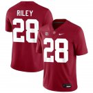 Alabama Crimson Tide #28 Kevin Riley Crimson College Football Game Jersey