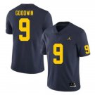 Michigan Wolverines #9 Channing Goodwin 2025 Navy Football Game Jersey