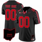 Men's Ohio State Buckeyes Active Player Custom Black 2024 F.U.S.E. With Home Patch Jersey