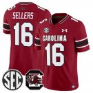 South Carolina Fighting Gamecocks #16 LaNorris Sellers Garnet 2025 F.U.S.E. Stitched Jersey