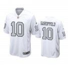 Las Vegas Raiders #10 Jimmy Garoppolo White Color Rush Legend Player Jersey