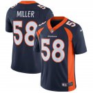 Denver Broncos #58 Von Miller Navy Vapor Untouchable Limited Stitched Jersey