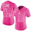 Women's Green Bay Packers #10 Jordan Love Pink Fashion Limited Jersey