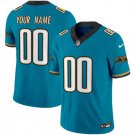 All Sizes Jacksonville Jaguars Custom Teal 2024 F.U.S.E. Prowler Throwback Limited Football Jersey