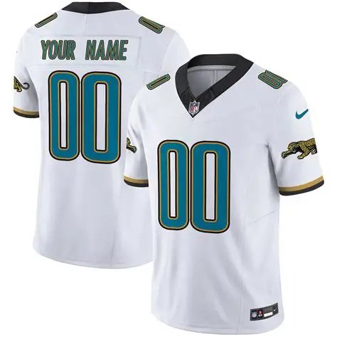Jacksonville Jaguars Custom White F.U.S.E. Throwback Limited Football Jersey