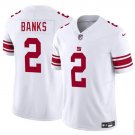 Giants #2 Deonte Banks White F.U.S.E. Vapor Untouchable Limited Football Jersey