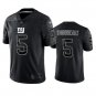 Giants #5 Kayvon Thibodeaux Black Reflective Limited Jersey