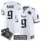 Tennessee Titans #9 Steve McNair White F.U.S.E. 'Titan Gothic Shadows Drop' Vapor Jersey