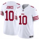 San Francisco 49ers #10 Mac Jones White 2025 F.U.S.E. Vapor Untouchable Limited Jersey