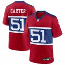 New York Giants #51 Abdul Carter Nike Century Red Alternate Vapor F.U.S.E. Limited Jersey