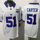 New York Giants #51 Abdul Carter White Color Rush Limited Jersey