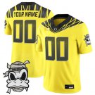 Oregon Ducks Active Player Custom Yellow 2025 F.U.S.E. "Mummy Duck" Vapor Jersey