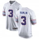 Buffalo Bills #3 Damar Hamlin Nike White Alternate Retro Vapor Limited Player Jersey
