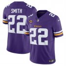 Minnesota Vikings #22 Harrison Smith Purple 2024 F.U.S.E. With 4-Star C Jersey