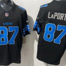 Detroit Lions #87 Sam LaPorta Nike 2024 Black 2nd Alternate Vapor F.U.S.E. Limited Jersey
