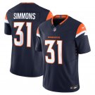 Denver Broncos #31 Justin Simmons FUSE Limited Football Jersey Navy