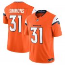 Denver Broncos #31 Justin Simmons FUSE Limited Football Jersey Orange