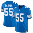 Detroit Lions #55 Derrick Barnes Blue 2025 F.U.S.E. Vapor Limited Jersey