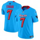Men’s C.J. Stroud Houston Texans 2024 Vapor Limited Blue Jersey V4