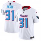Men’s Dameon Pierce Houston Texans 2024 Vapor Limited White Jersey V4