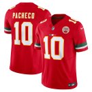 Men’s Isiah Pacheco Kansas City Chiefs Mexico Edition Vapor Limited Red Jersey