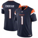 Denver Broncos #1 Evan Engram Navy 2025 F.U.S.E. Alternate Vapor Jersey
