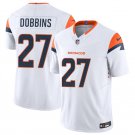 Denver Broncos #27 J.K. Dobbins White 2025 F.U.S.E. Vapor Limited Jersey