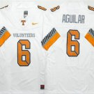 Men's Tennessee Volunteers #6 Joey Aguilar Limited White 2025 College Football Jersey